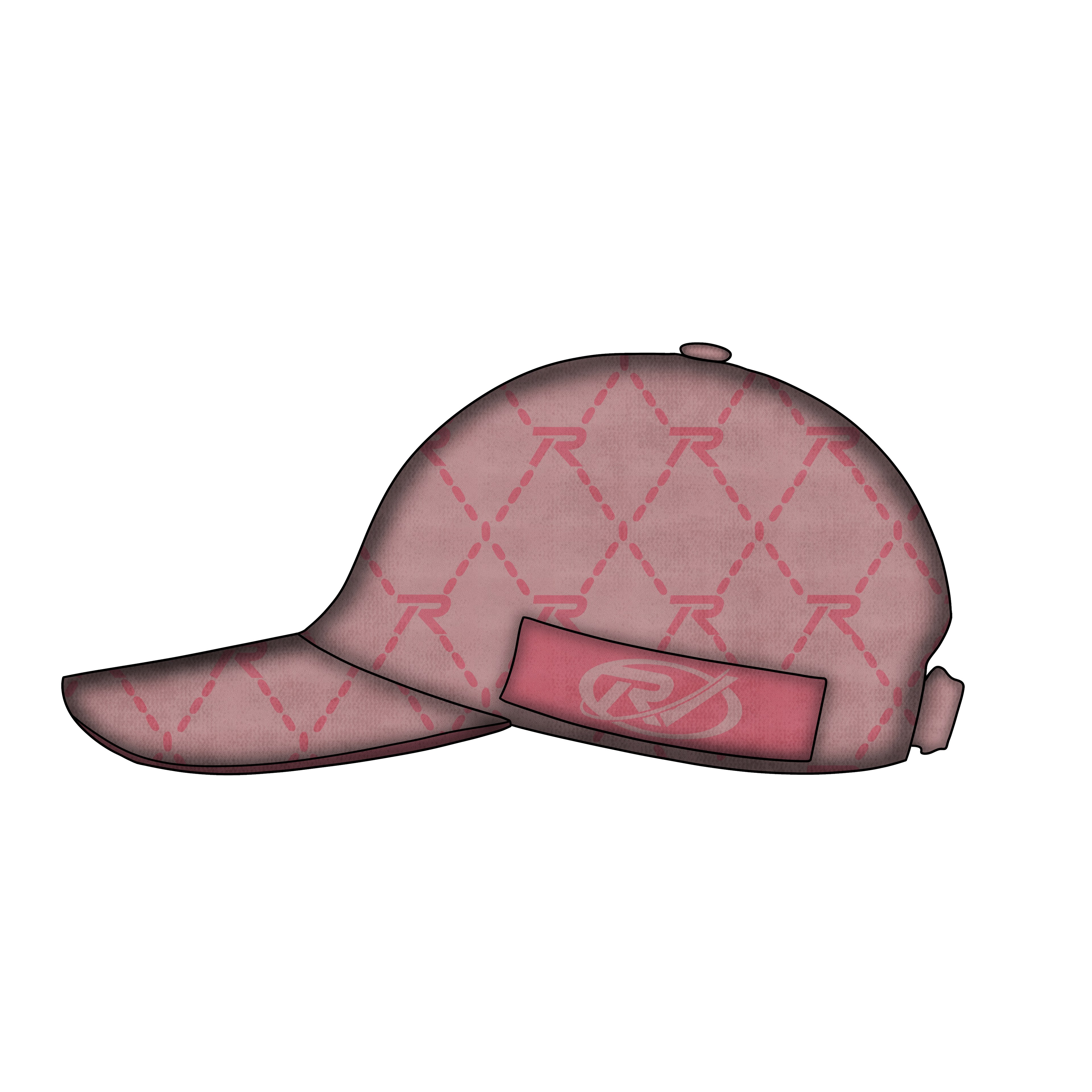 Ruvixon PINK BASEBALL Hat